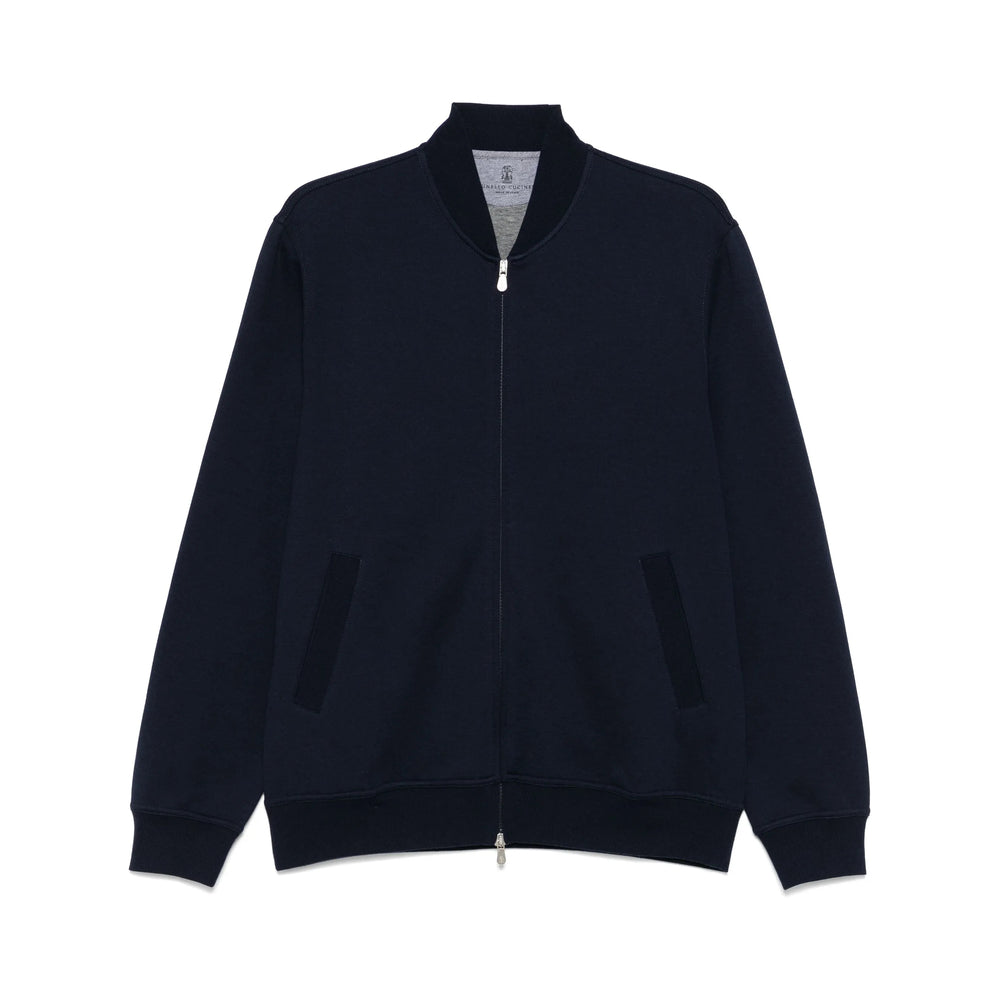 Brunello Cucinelli Blue Sweaters & Knitwear - Sweatshirts Men BRUNELLO CUCINELLI