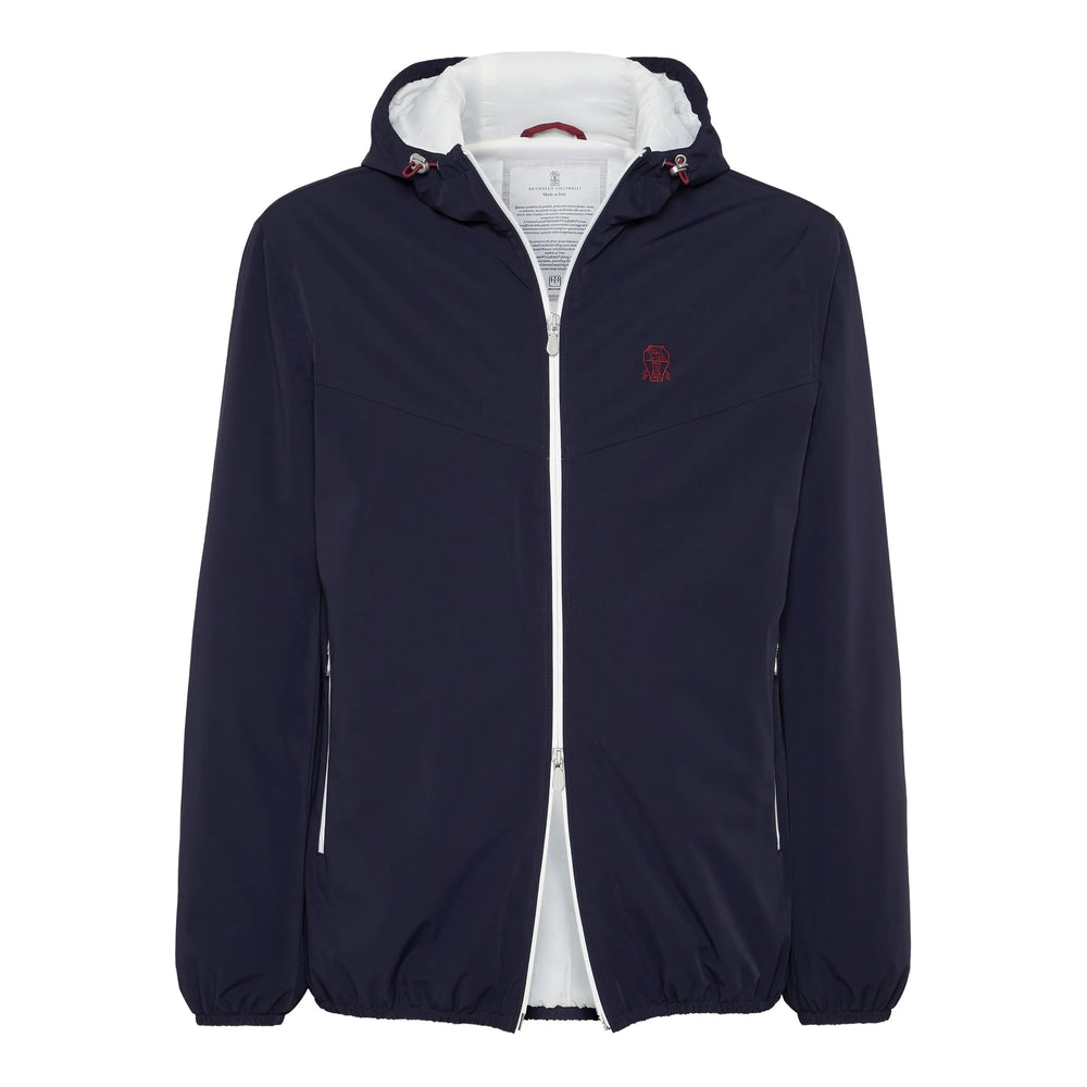 Brunello Cucinelli Blue Jackets - Bomber Jackets Men BRUNELLO CUCINELLI