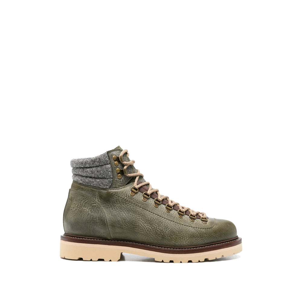 Brunello Cucinelli Green Trainers Men BRUNELLO CUCINELLI