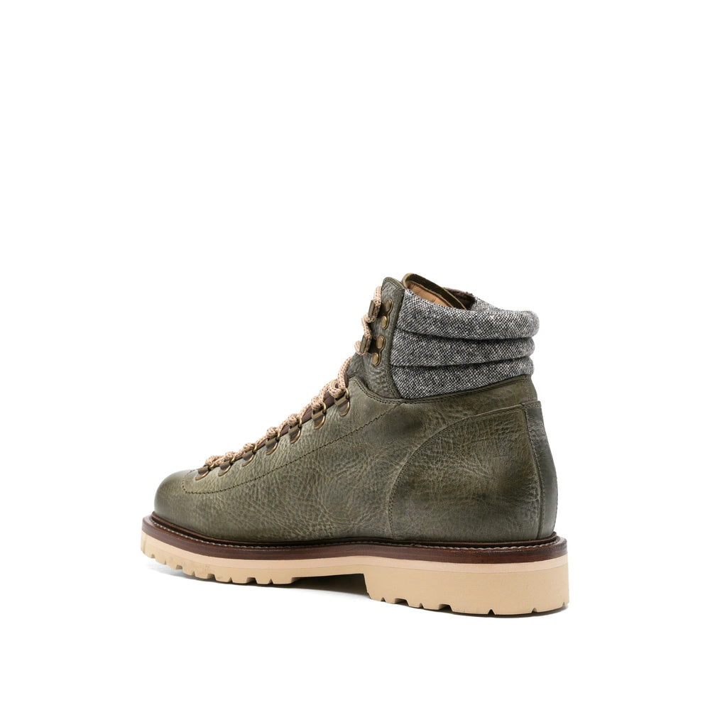 Brunello Cucinelli Green Trainers Men BRUNELLO CUCINELLI