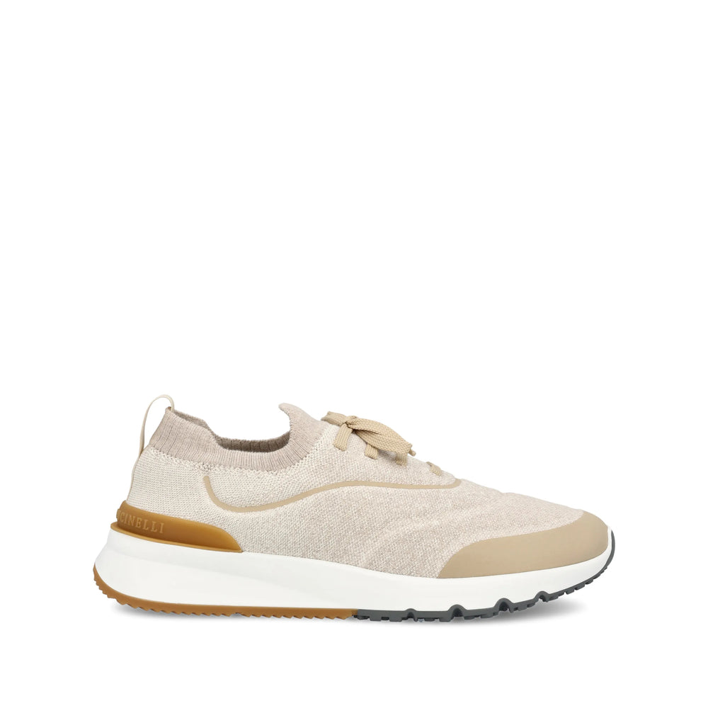 Brunello Cucinelli Neutrals Trainers - Low-Tops Men BRUNELLO CUCINELLI