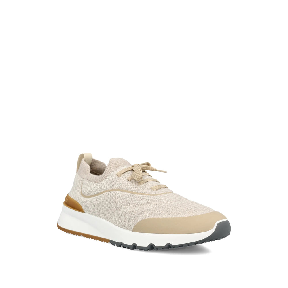 Brunello Cucinelli Neutrals Trainers - Low-Tops Men BRUNELLO CUCINELLI