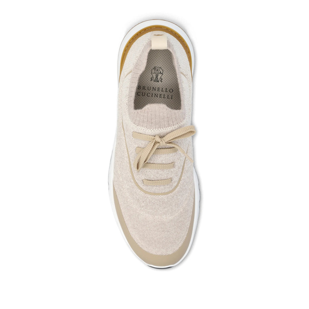 Brunello Cucinelli Neutrals Trainers - Low-Tops Men BRUNELLO CUCINELLI