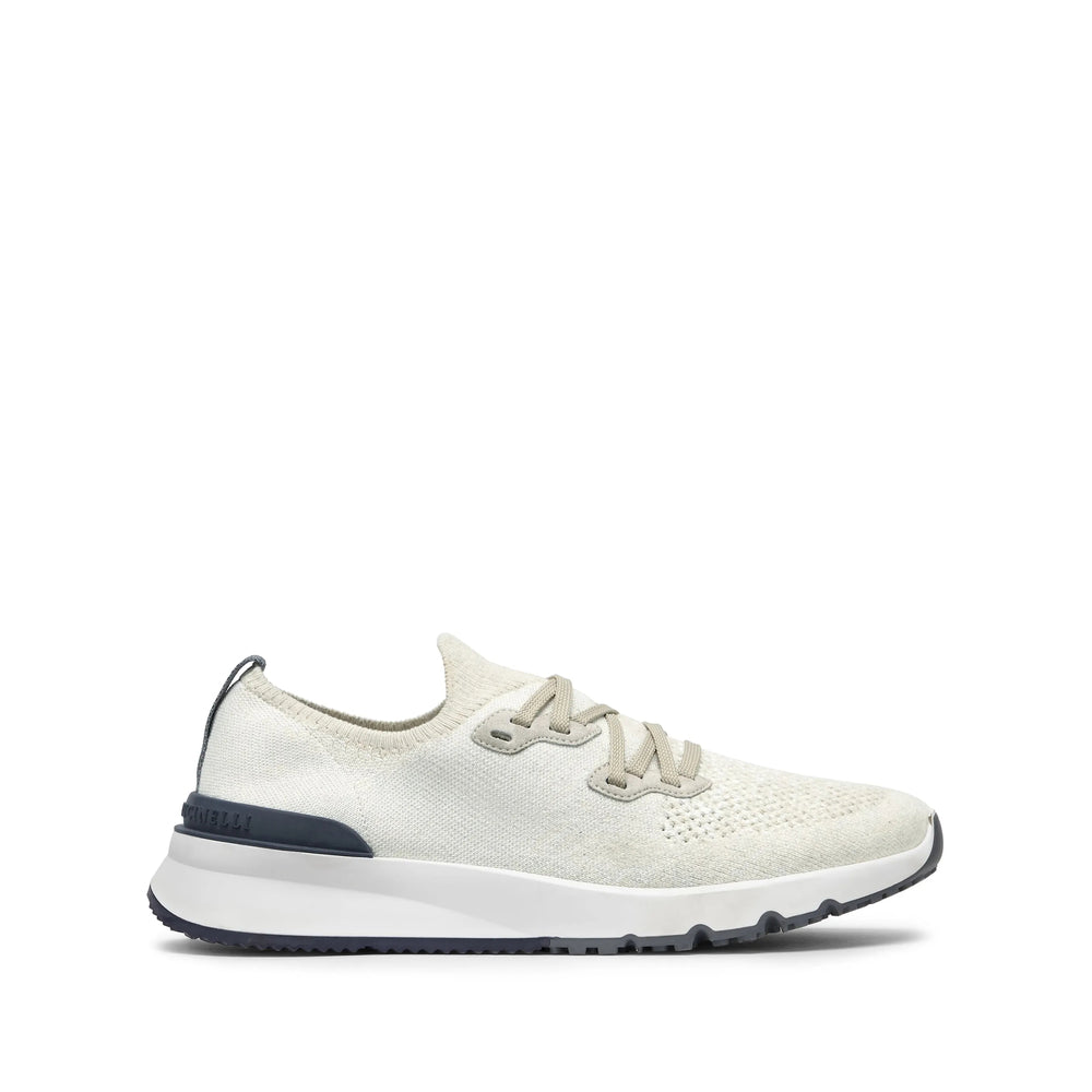 Brunello Cucinelli White Trainers - Low-Tops Men BRUNELLO CUCINELLI