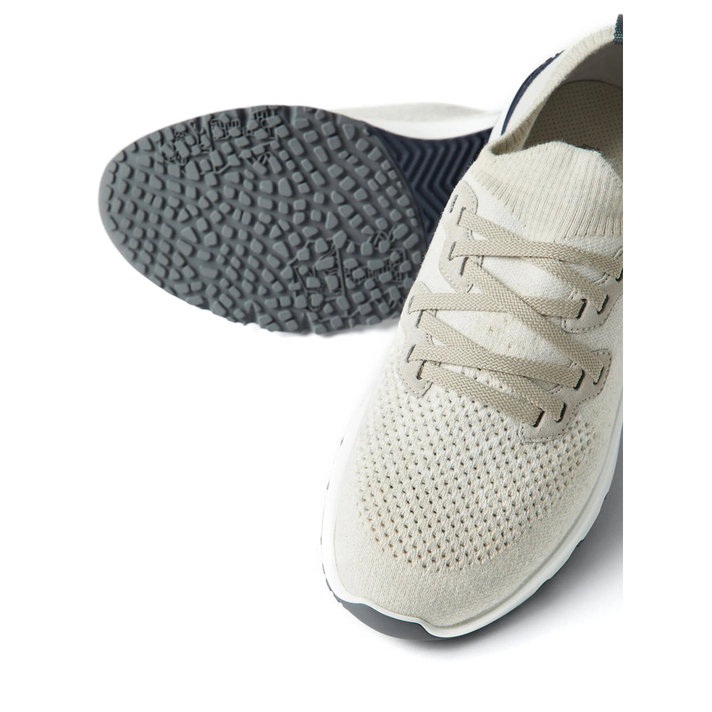 Brunello Cucinelli White Trainers - Low-Tops Men BRUNELLO CUCINELLI