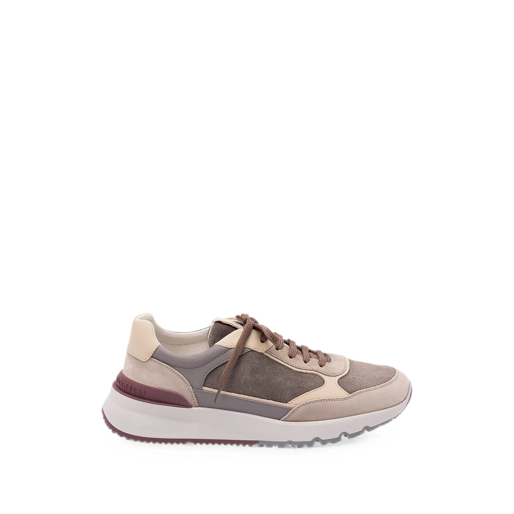 Brunello Cucinelli Brown Trainers - Low-Tops Men BRUNELLO CUCINELLI