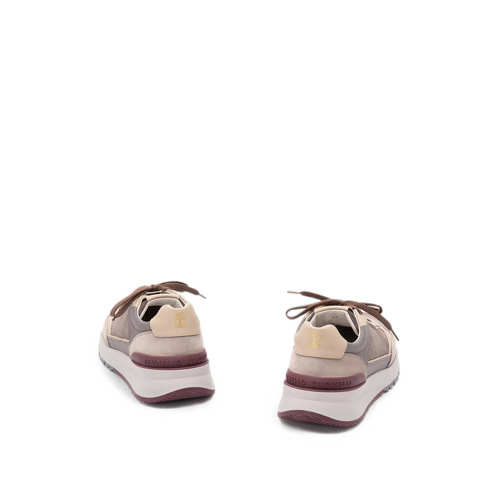 Brunello Cucinelli Brown Trainers - Low-Tops Men BRUNELLO CUCINELLI