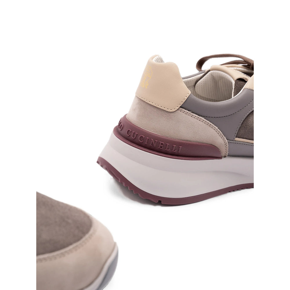 Brunello Cucinelli Brown Trainers - Low-Tops Men BRUNELLO CUCINELLI