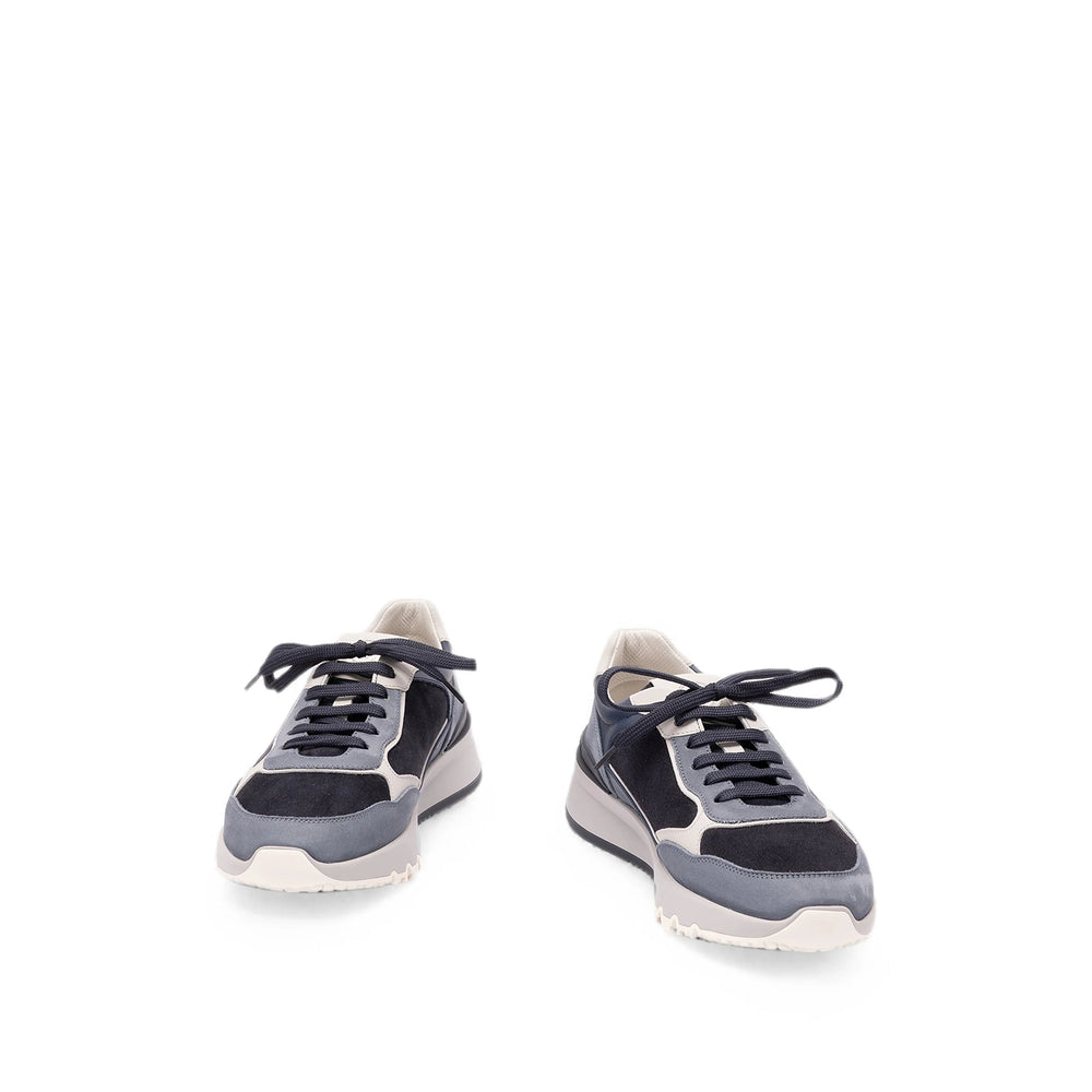 Brunello Cucinelli Blue Trainers - Low-Tops Men BRUNELLO CUCINELLI