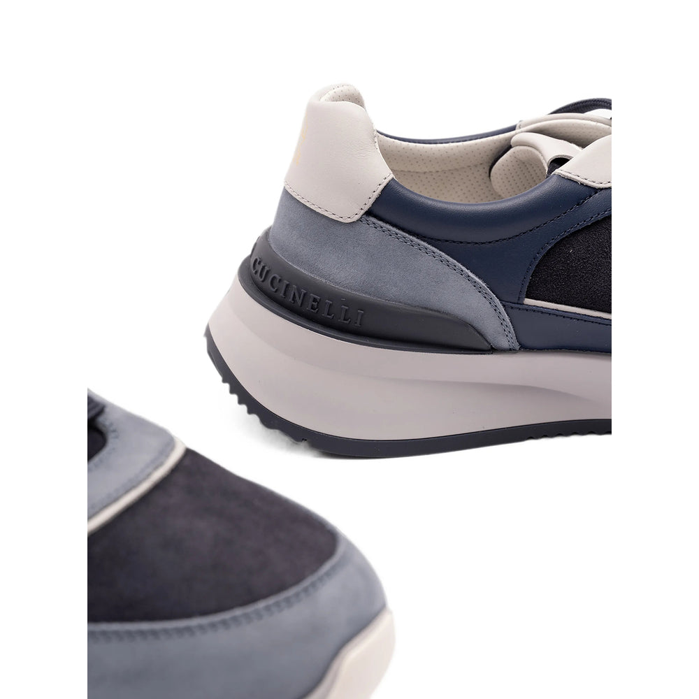 Brunello Cucinelli Blue Trainers - Low-Tops Men BRUNELLO CUCINELLI