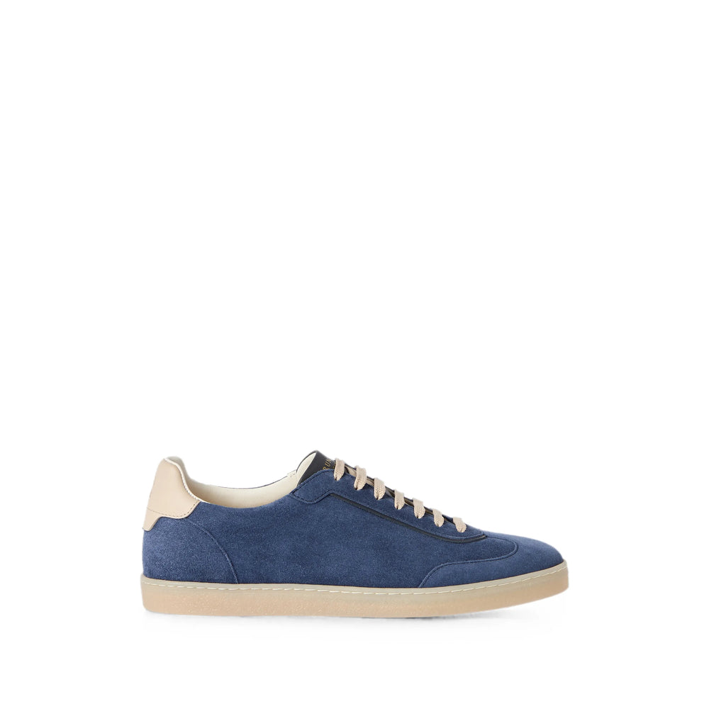 Brunello Cucinelli Blue Trainers - Low-Tops Men BRUNELLO CUCINELLI