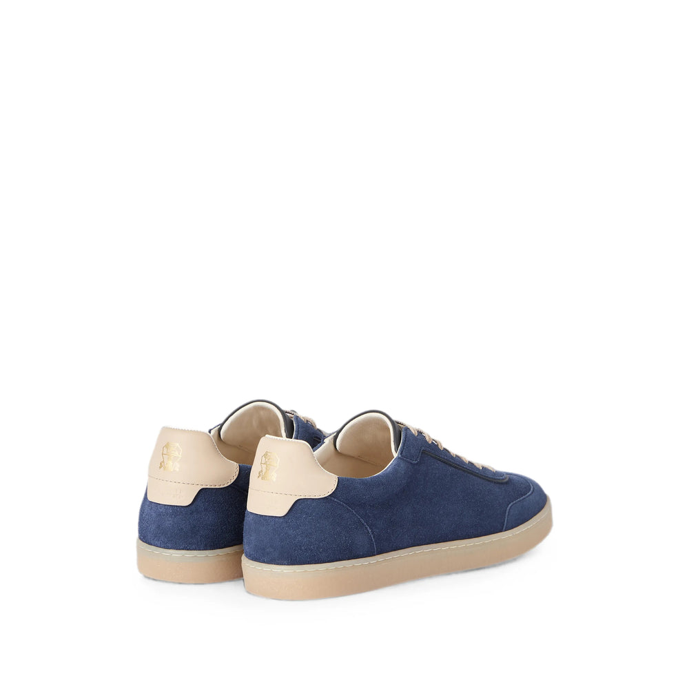 Brunello Cucinelli Blue Trainers - Low-Tops Men BRUNELLO CUCINELLI