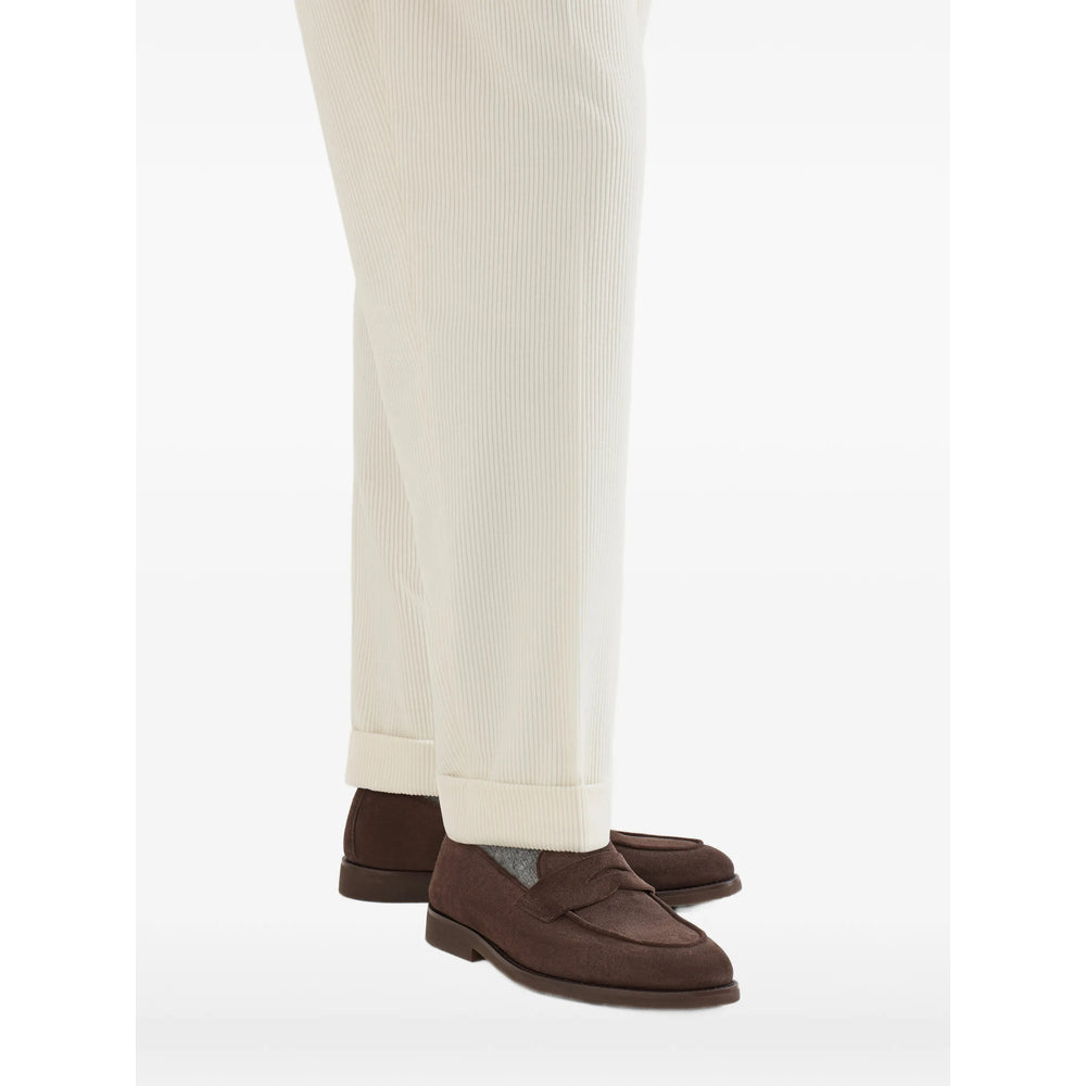 Brunello Cucinelli Brown Loafers Men BRUNELLO CUCINELLI