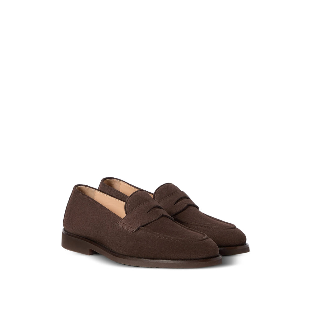 Brunello Cucinelli Brown Loafers Men BRUNELLO CUCINELLI