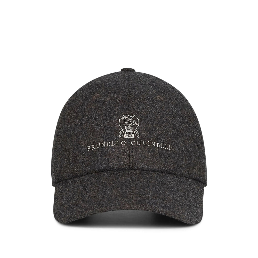 Brunello Cucinelli Grey Hats Men BRUNELLO CUCINELLI