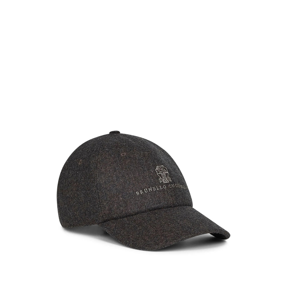 Brunello Cucinelli Grey Hats Men BRUNELLO CUCINELLI