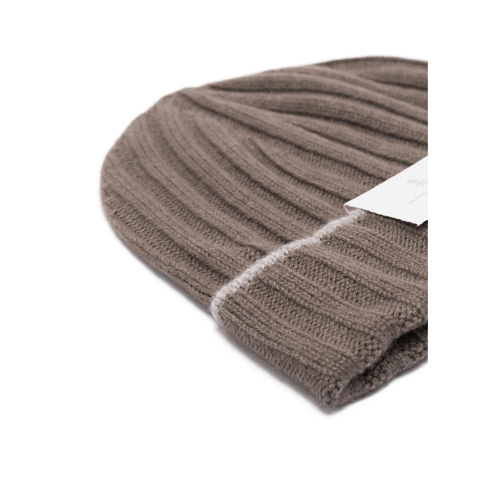 Brunello Cucinelli Brown Hats Men BRUNELLO CUCINELLI