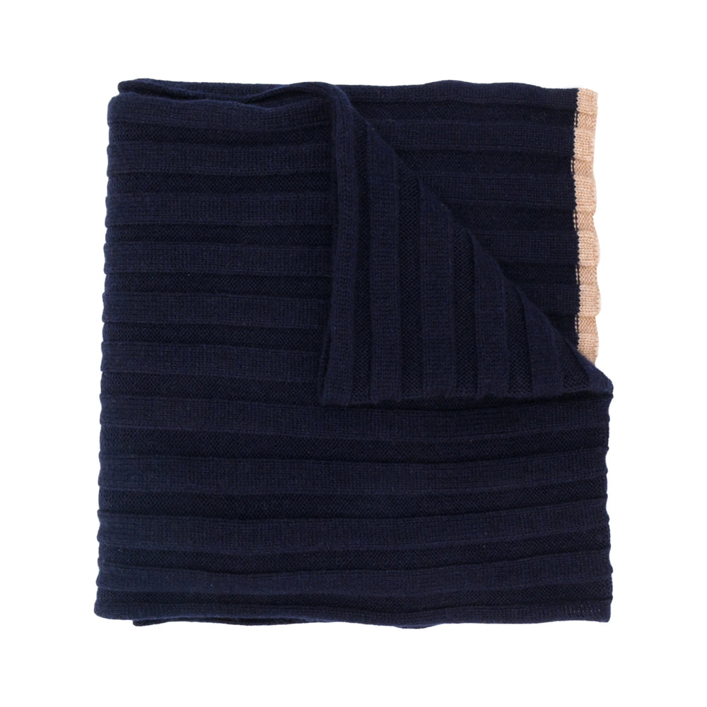 Brunello Cucinelli Blue Scarves Men BRUNELLO CUCINELLI
