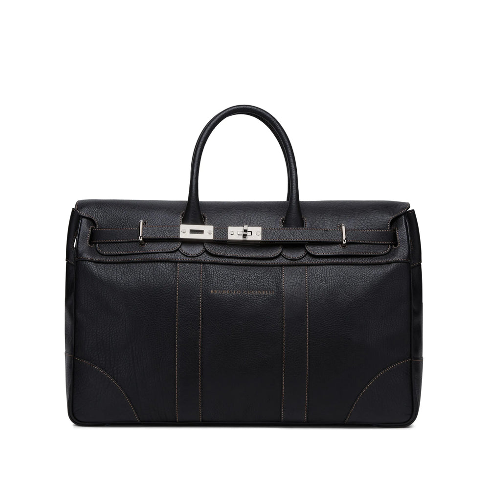 Brunello Cucinelli Black Luggage & Holdalls Men BRUNELLO CUCINELLI