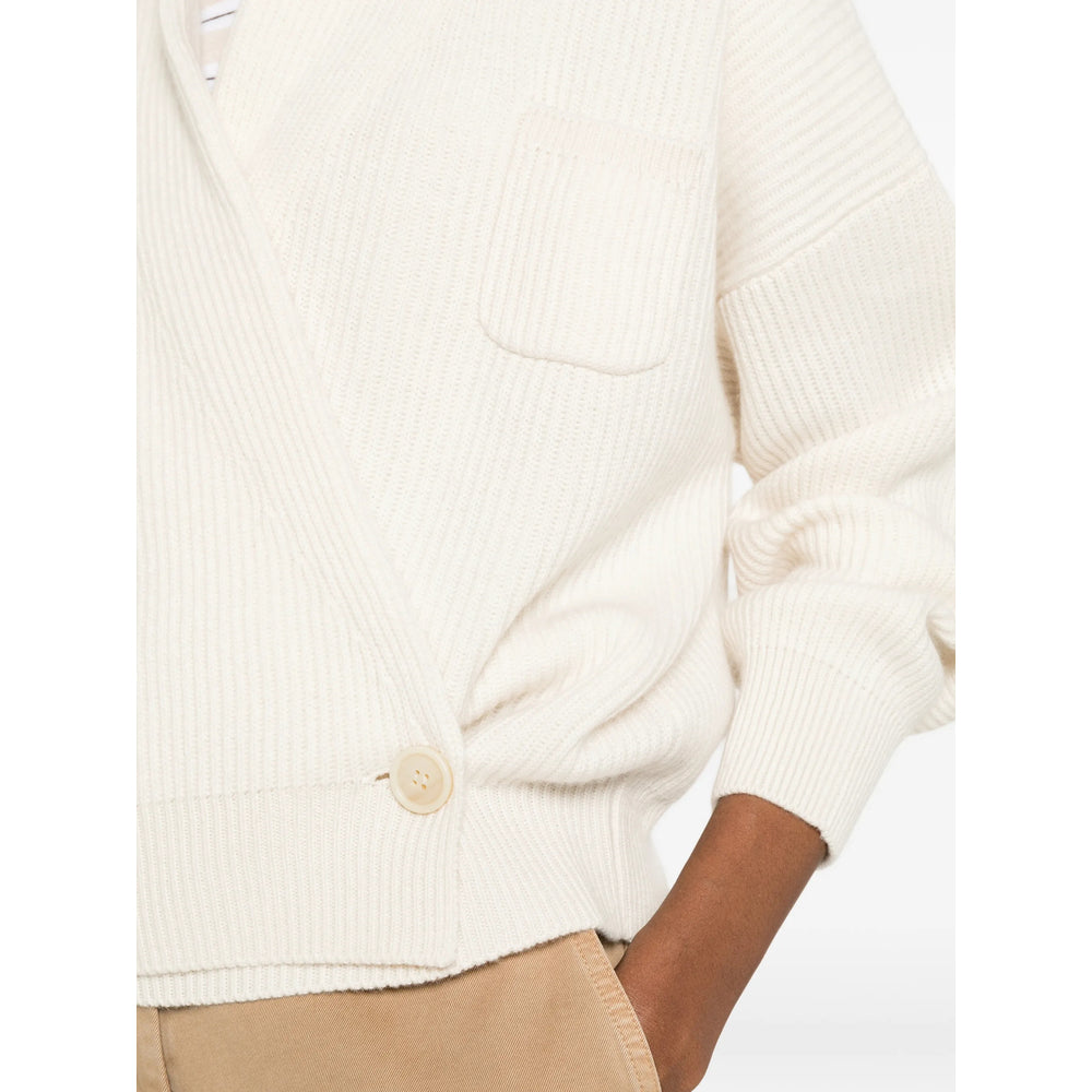 Brunello Cucinelli White Knitwear - Cardigans Women BRUNELLO CUCINELLI