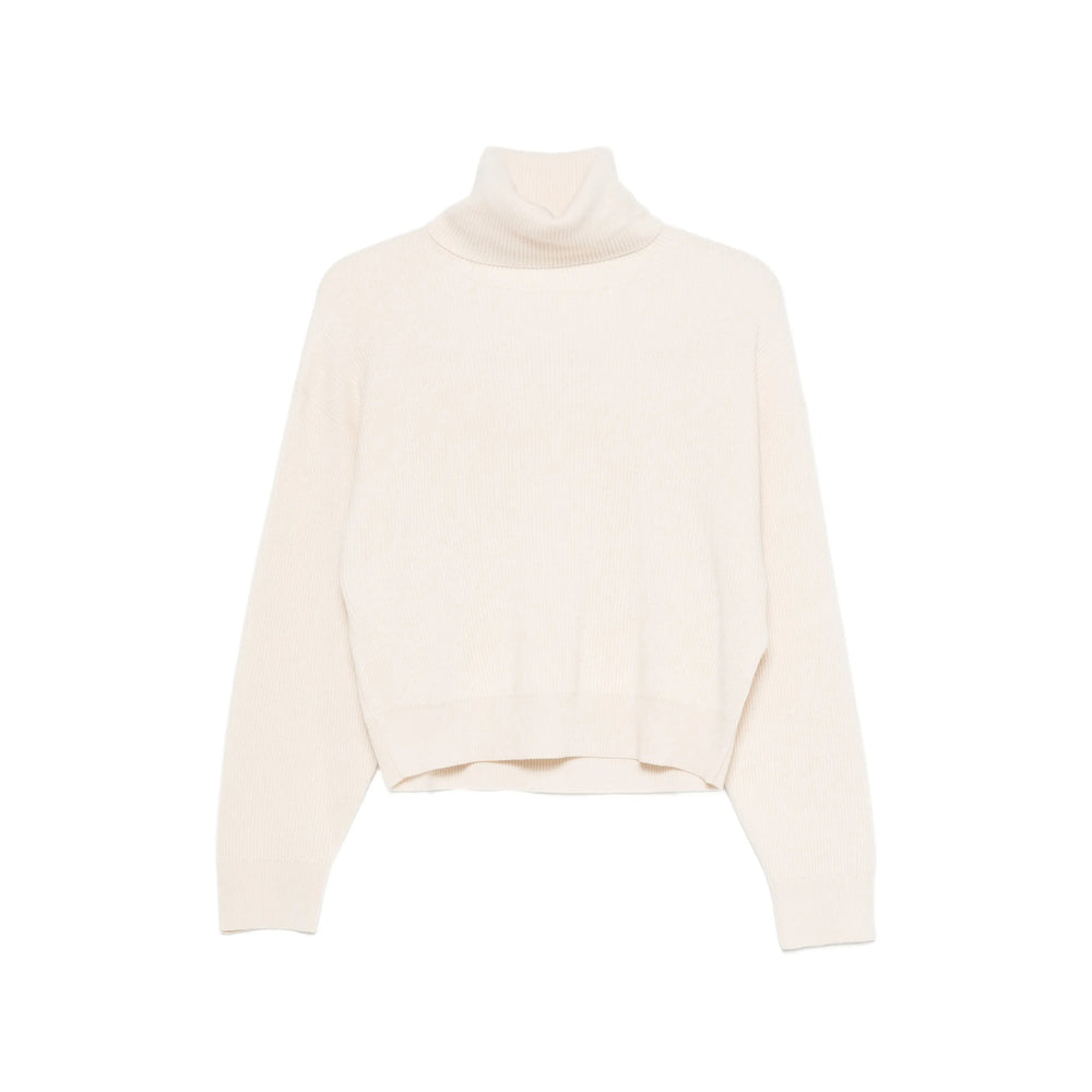 Brunello Cucinelli White Knitwear - Jumpers Women BRUNELLO CUCINELLI