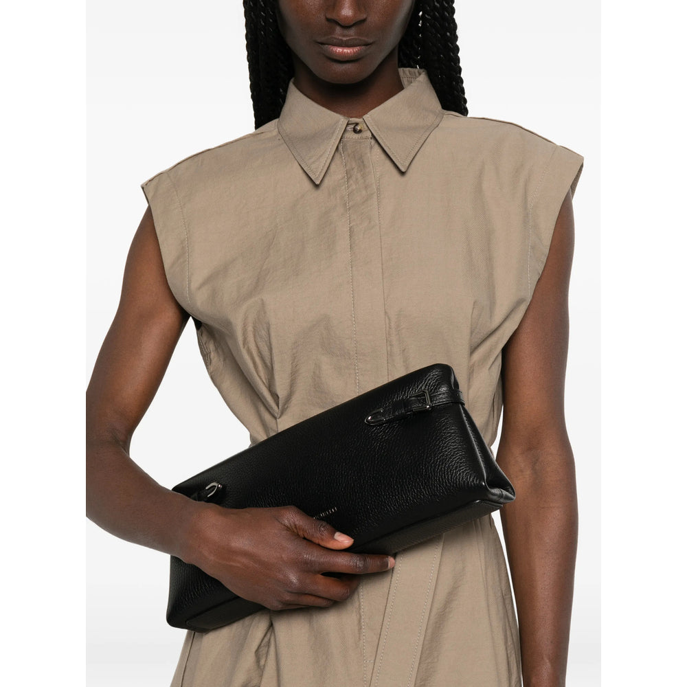 Brunello Cucinelli Black Clutch Bags Women BRUNELLO CUCINELLI