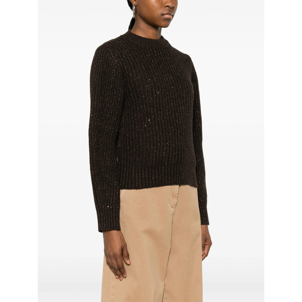 Brunello Cucinelli Brown Knitwear - Jumpers Women BRUNELLO CUCINELLI