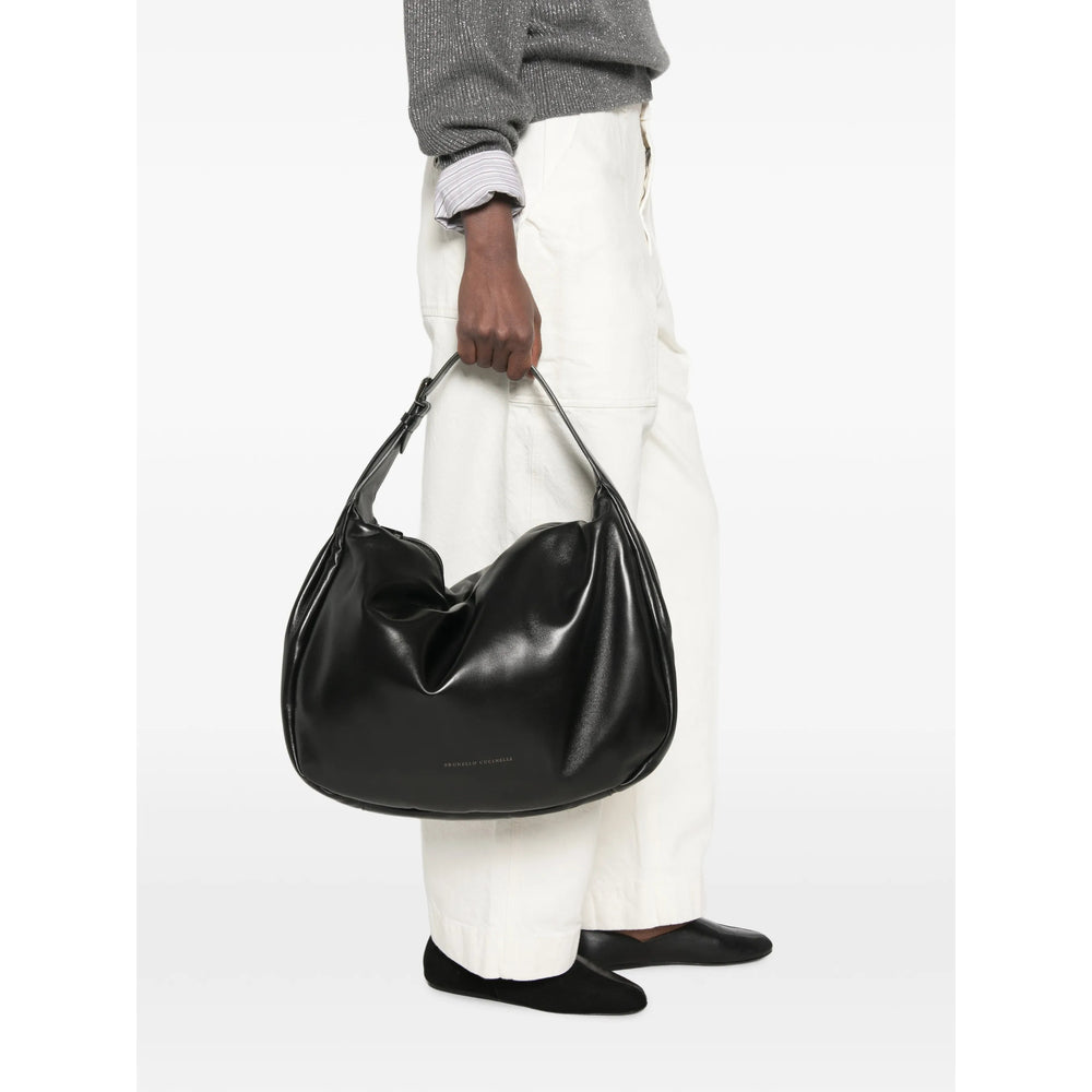 Brunello Cucinelli Black Tote Bags Women BRUNELLO CUCINELLI