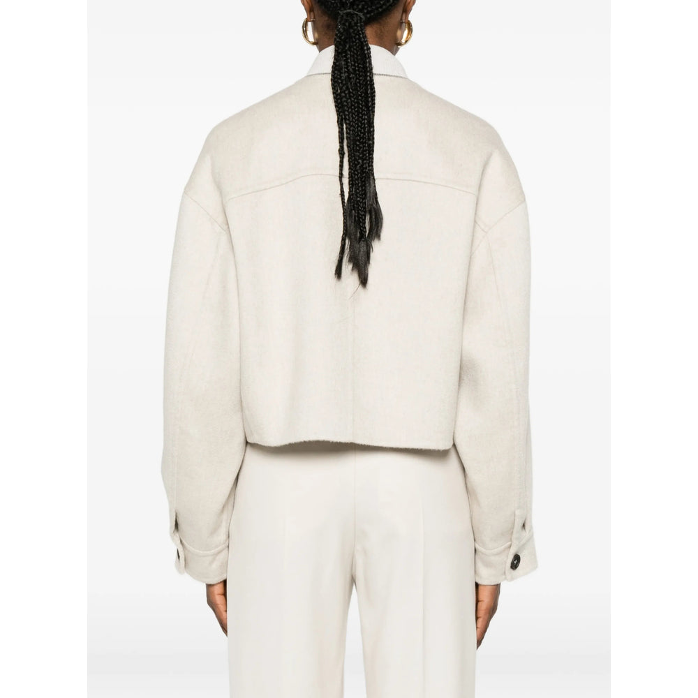 Brunello Cucinelli Neutrals Jackets - Cropped Jackets Women BRUNELLO CUCINELLI