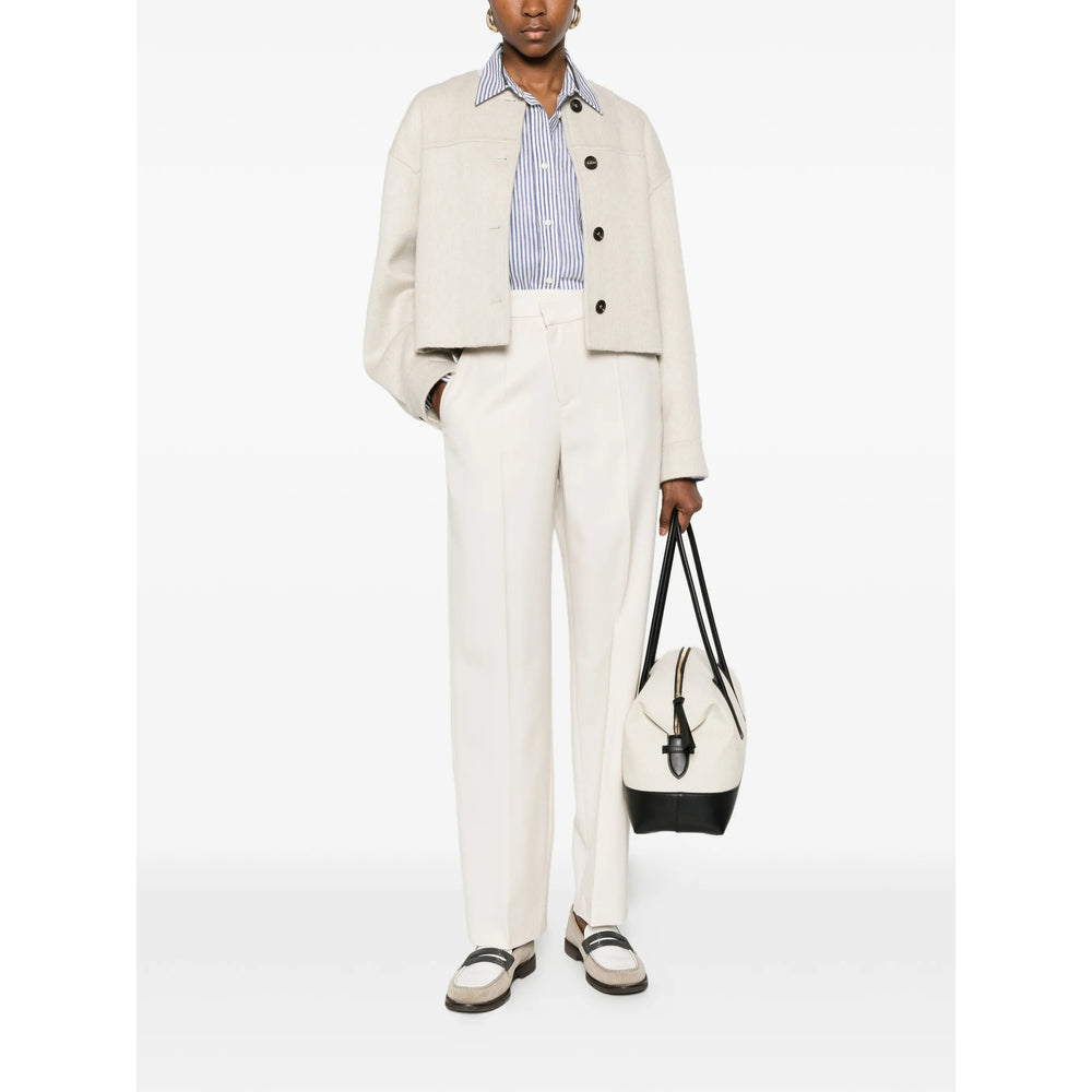 Brunello Cucinelli Neutrals Jackets - Cropped Jackets Women BRUNELLO CUCINELLI