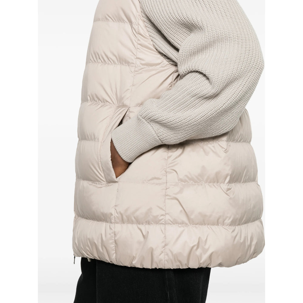 Brunello Cucinelli Neutrals Jackets - Puffer Jackets Women BRUNELLO CUCINELLI
