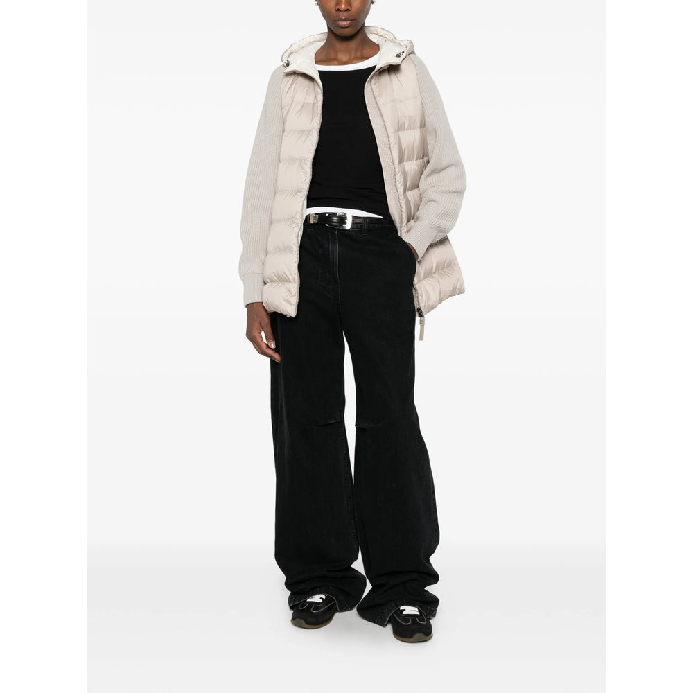 Brunello Cucinelli Neutrals Jackets - Puffer Jackets Women BRUNELLO CUCINELLI