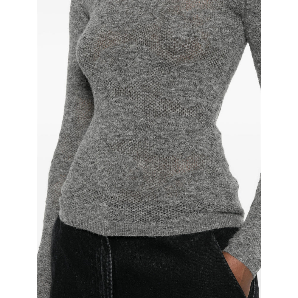 Brunello Cucinelli Grey Knitwear - Jumpers Women BRUNELLO CUCINELLI