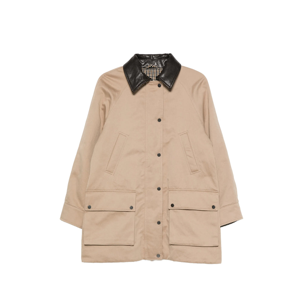 Brunello Cucinelli Neutrals Coats - Oversized Coats Women BRUNELLO CUCINELLI