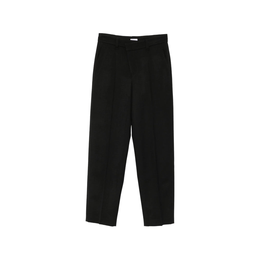 Brunello Cucinelli Black Trousers - Straight Trousers Women BRUNELLO CUCINELLI