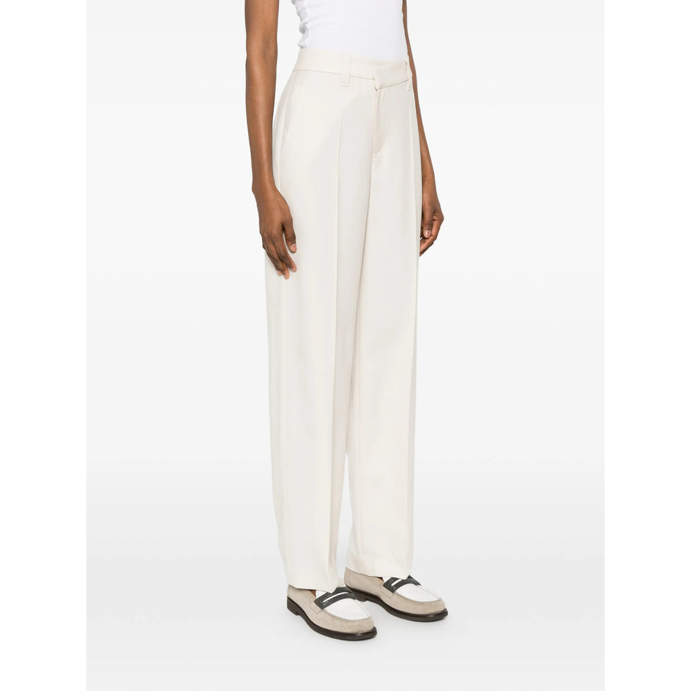 Brunello Cucinelli Neutrals Trousers - Straight Trousers Women BRUNELLO CUCINELLI