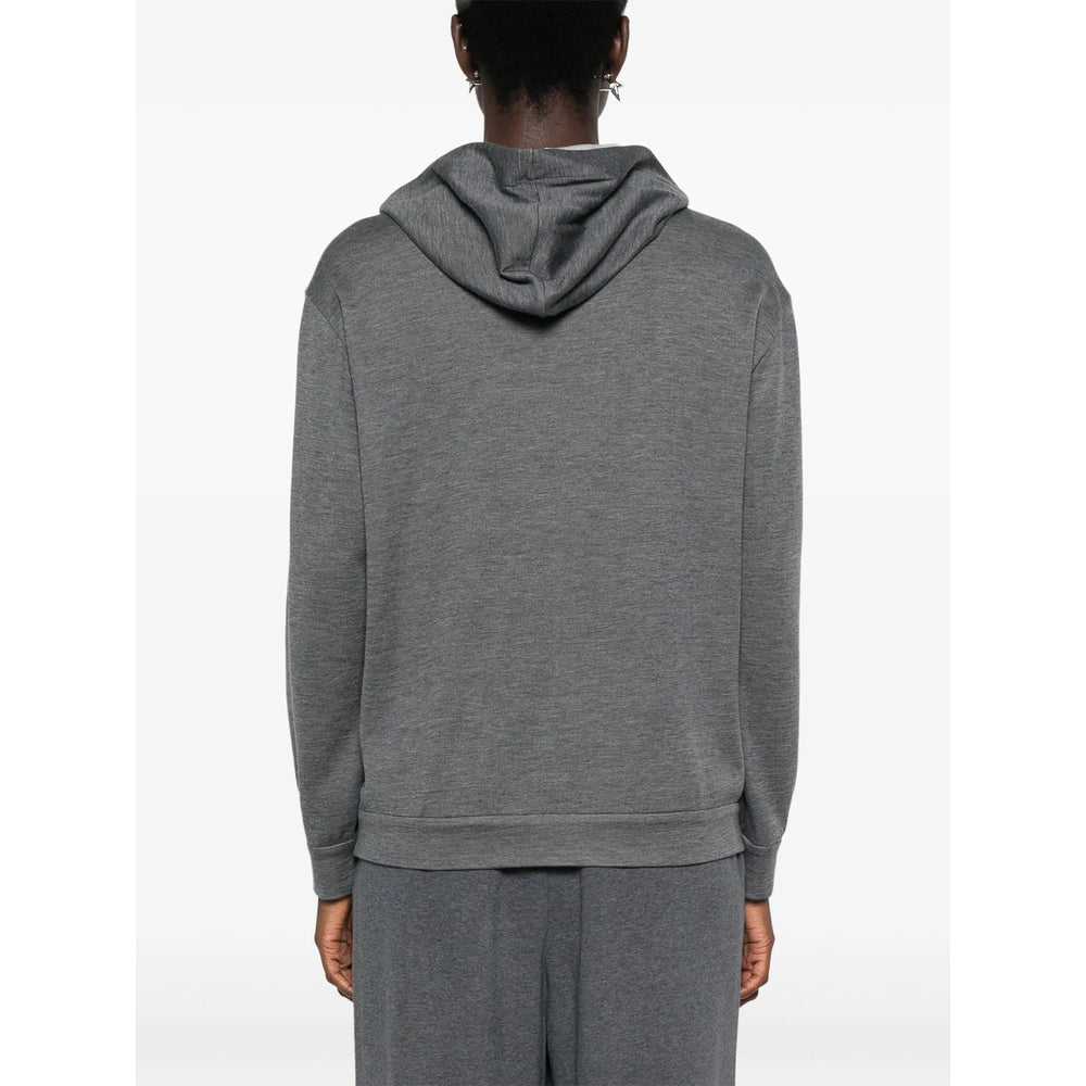 Brunello Cucinelli Grey Tops - Hoodies Women BRUNELLO CUCINELLI