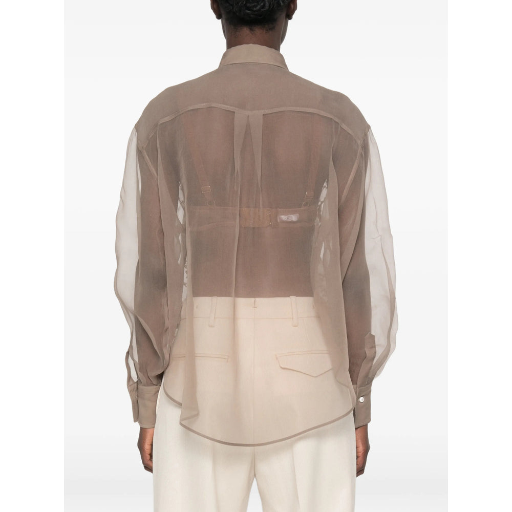 Brunello Cucinelli Brown Tops - Shirts Women