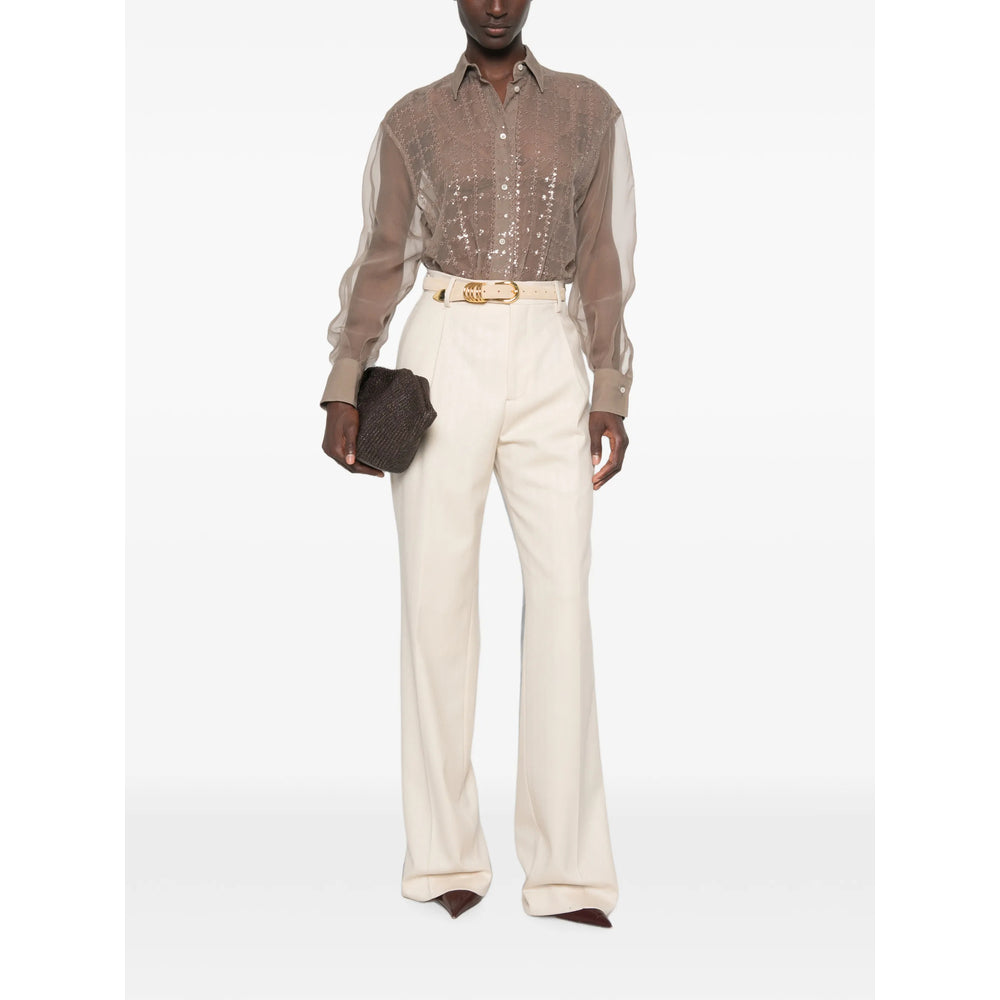 Brunello Cucinelli Brown Tops - Shirts Women