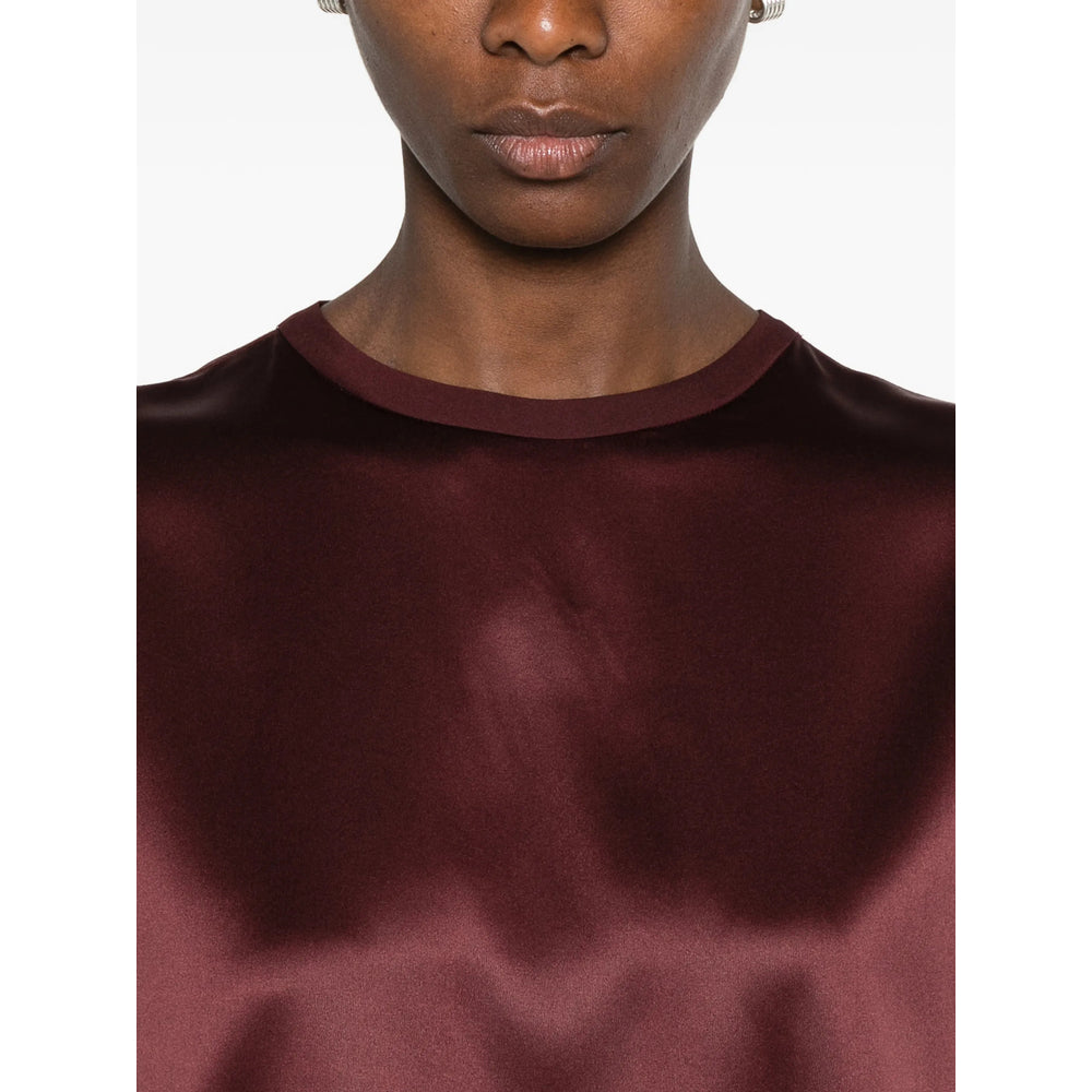 Brunello Cucinelli Red Tops - Blouses Women BRUNELLO CUCINELLI