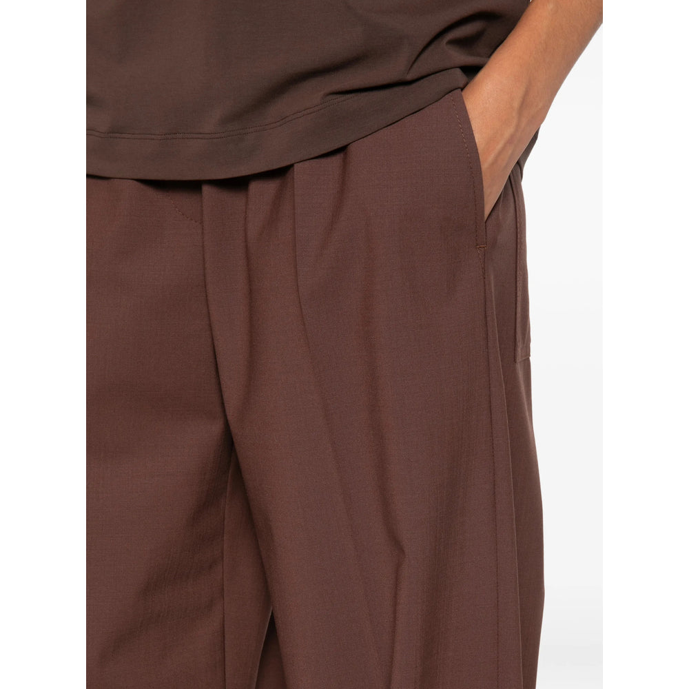 Brunello Cucinelli Brown Trousers - Palazzo Pants Women BRUNELLO CUCINELLI