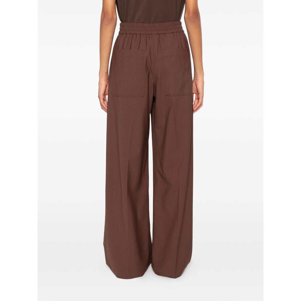 Brunello Cucinelli Brown Trousers - Palazzo Pants Women BRUNELLO CUCINELLI