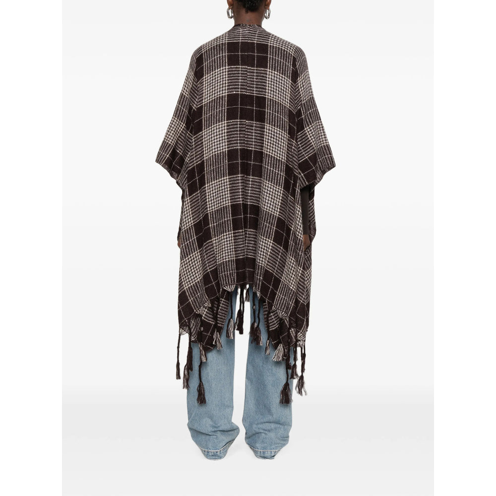 Brunello Cucinelli Brown Jackets - Capes & Ponchos Women BRUNELLO CUCINELLI
