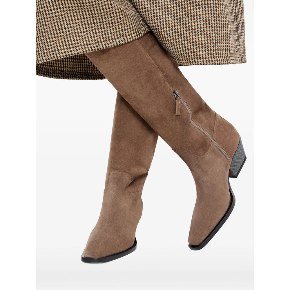 Brunello Cucinelli Brown Shoes Women BRUNELLO CUCINELLI