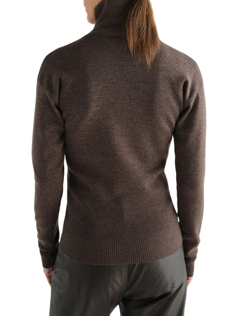 Lemaire Women Fine Wool Button-Front Cardigan LEMAIRE