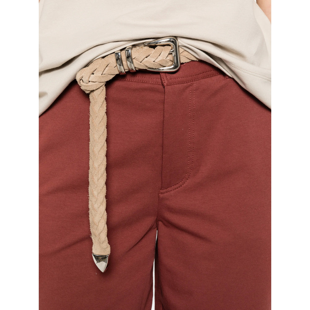 Brunello Cucinelli Red Shorts - Knee-Length Shorts Women BRUNELLO CUCINELLI