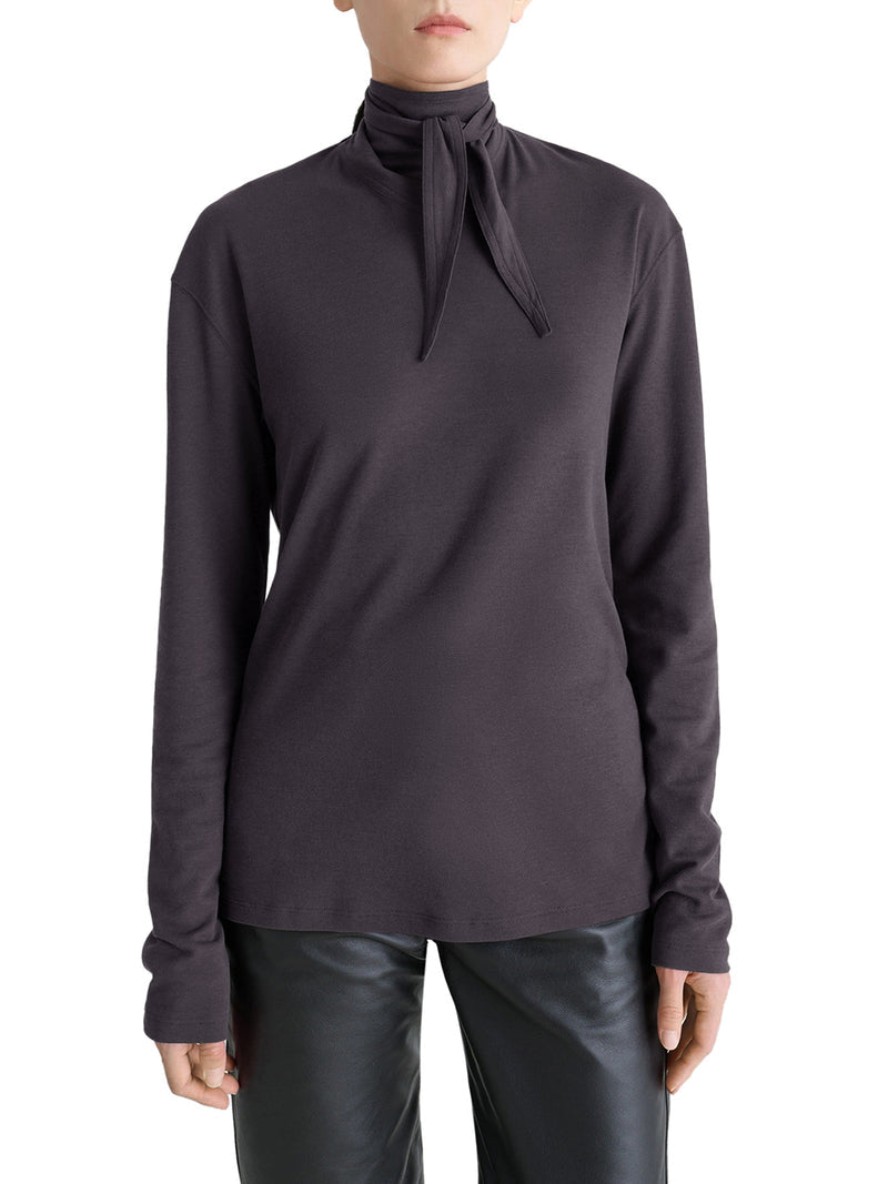 Lemaire Women Long Sleeve Foulard Top In Jersey LEMAIRE