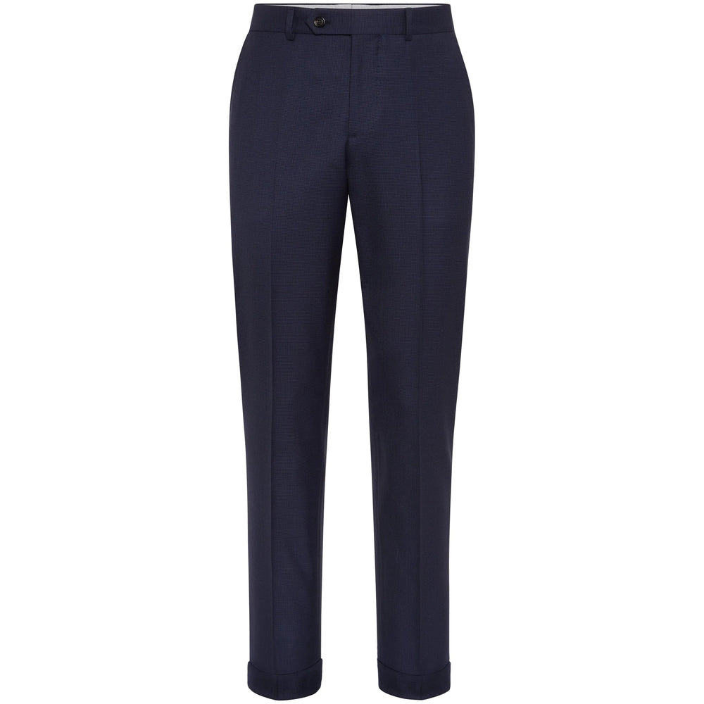 Brunello Cucinelli Blue Trousers - Tailored Trousers Men BRUNELLO CUCINELLI