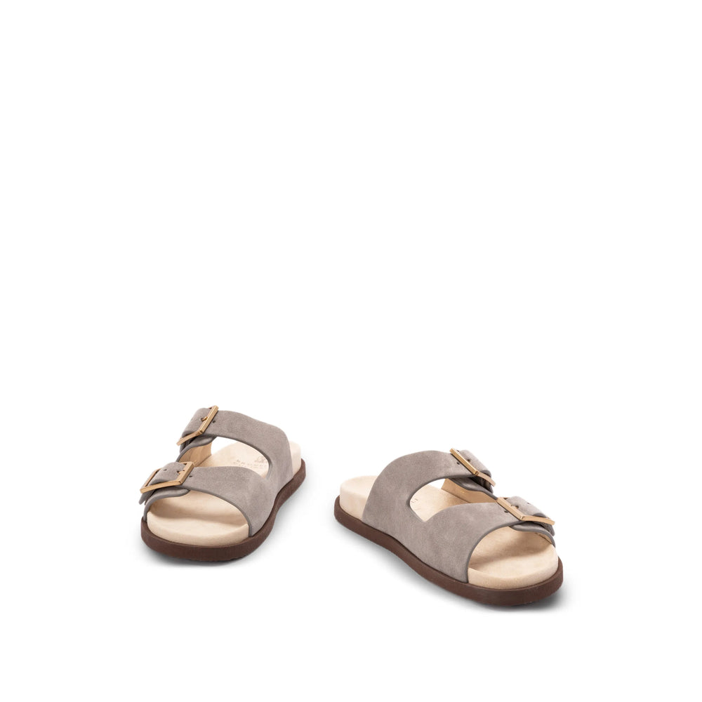 Brunello Cucinelli Grey Sandals Men BRUNELLO CUCINELLI