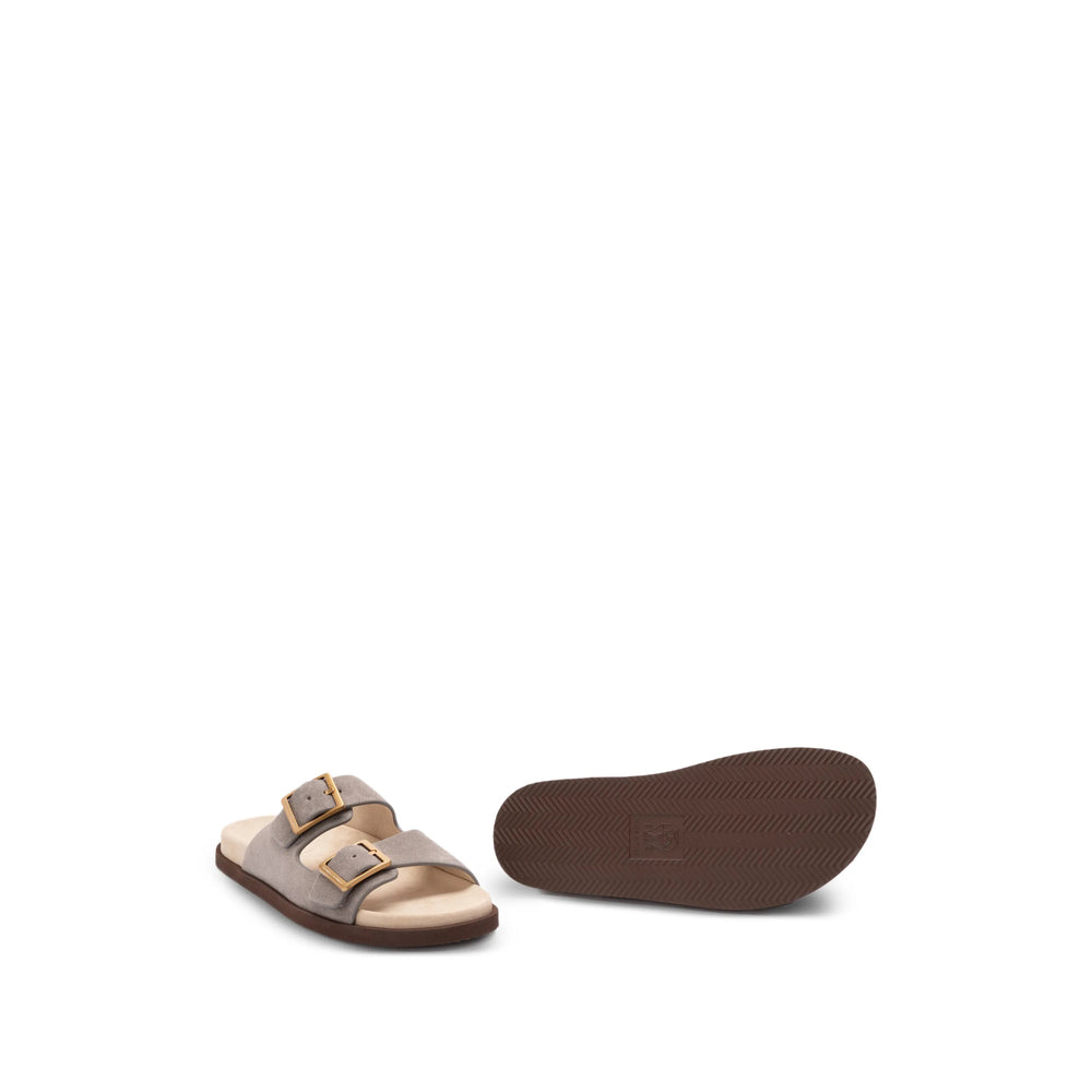 Brunello Cucinelli Grey Sandals Men BRUNELLO CUCINELLI